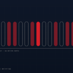 Sixteen stylized seats in a row, eight marked in red, representing the Sixth Circuit's sixteen active judgeships